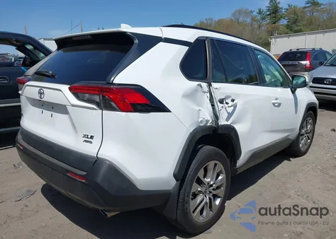 2019 Toyota Rav4 Xle Premium z USA, uszkodzony, nr VIN 2T3A1RFV8KW063483